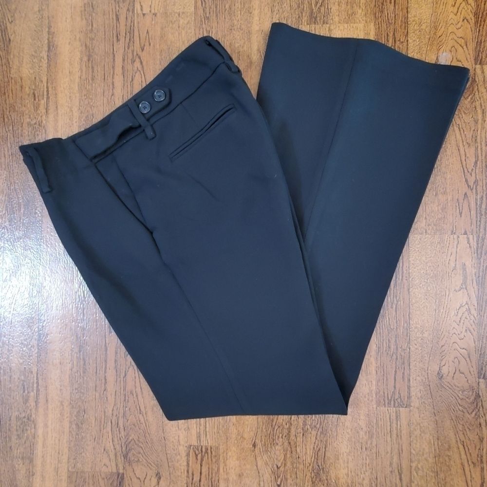 Ann Taylor Kate Size 6 Black Business Casual Office Work Dress Pants